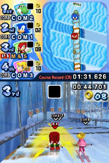 Immagine 8 del gioco Mario & Sonic ai Giochi Olimpici Invernali per Nintendo DS